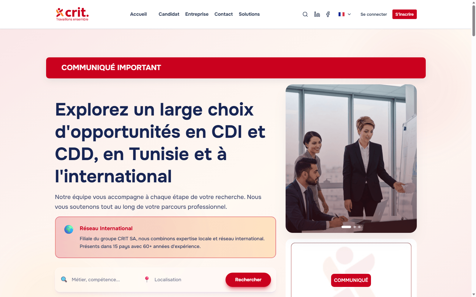 CRIT Tunisie